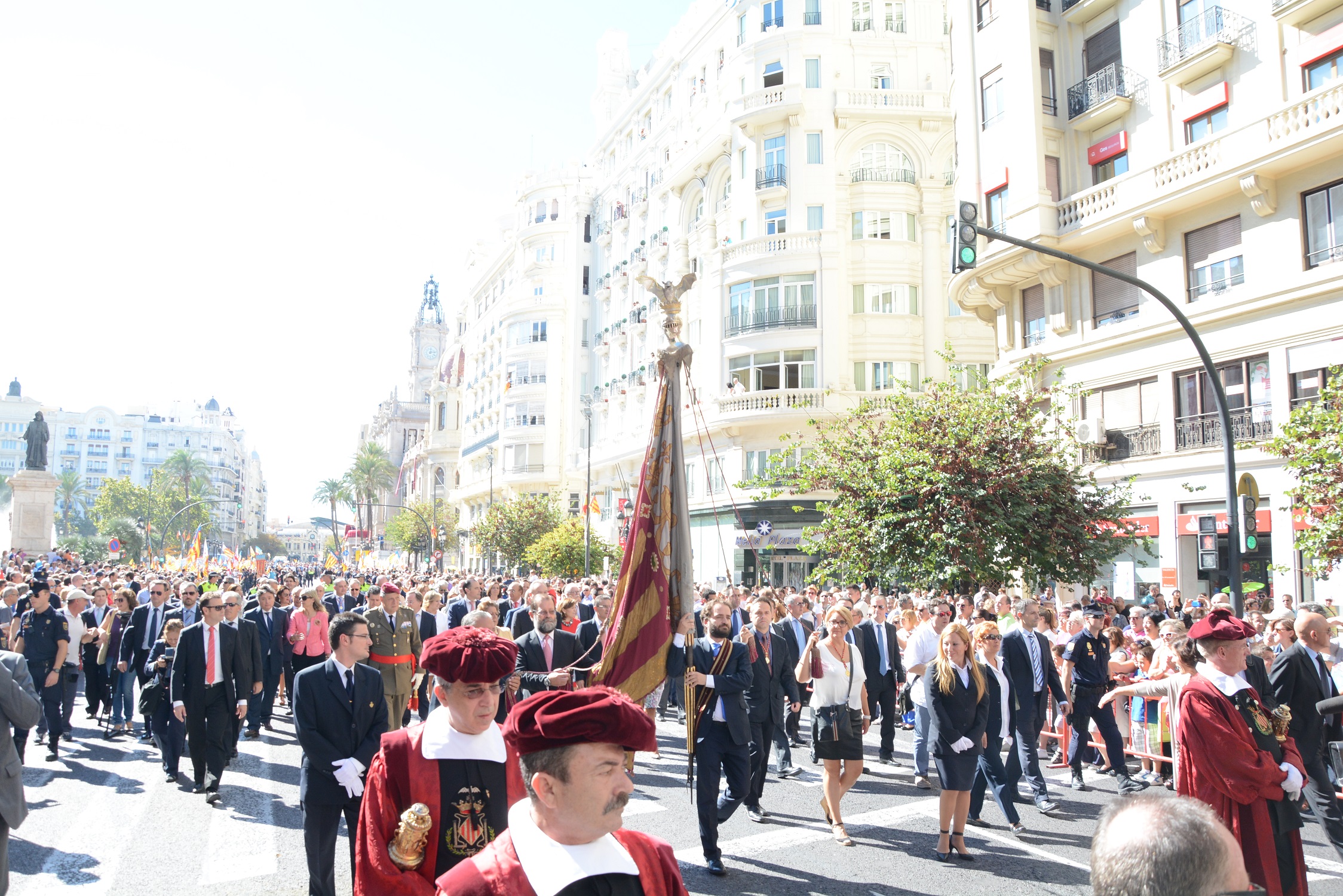 Declaració de Bé d’Interés Cultural Immaterial de la processó cívica del Nou d’Octubre a València.